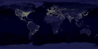 Le monde pendant la nuit