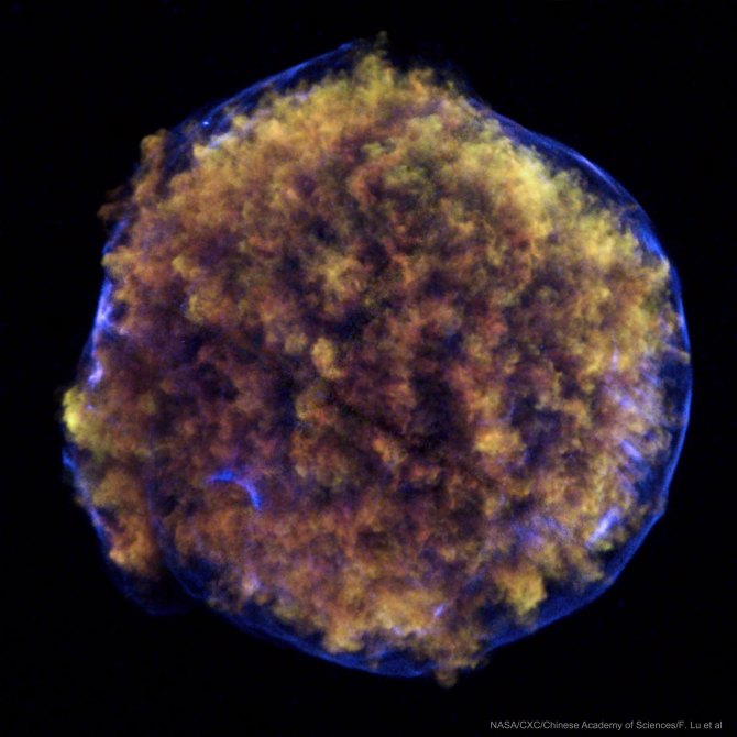 L’image du jour : Le reste de la supernova de Tycho, SN 1572 (vidéo)  By Jack35 1-40