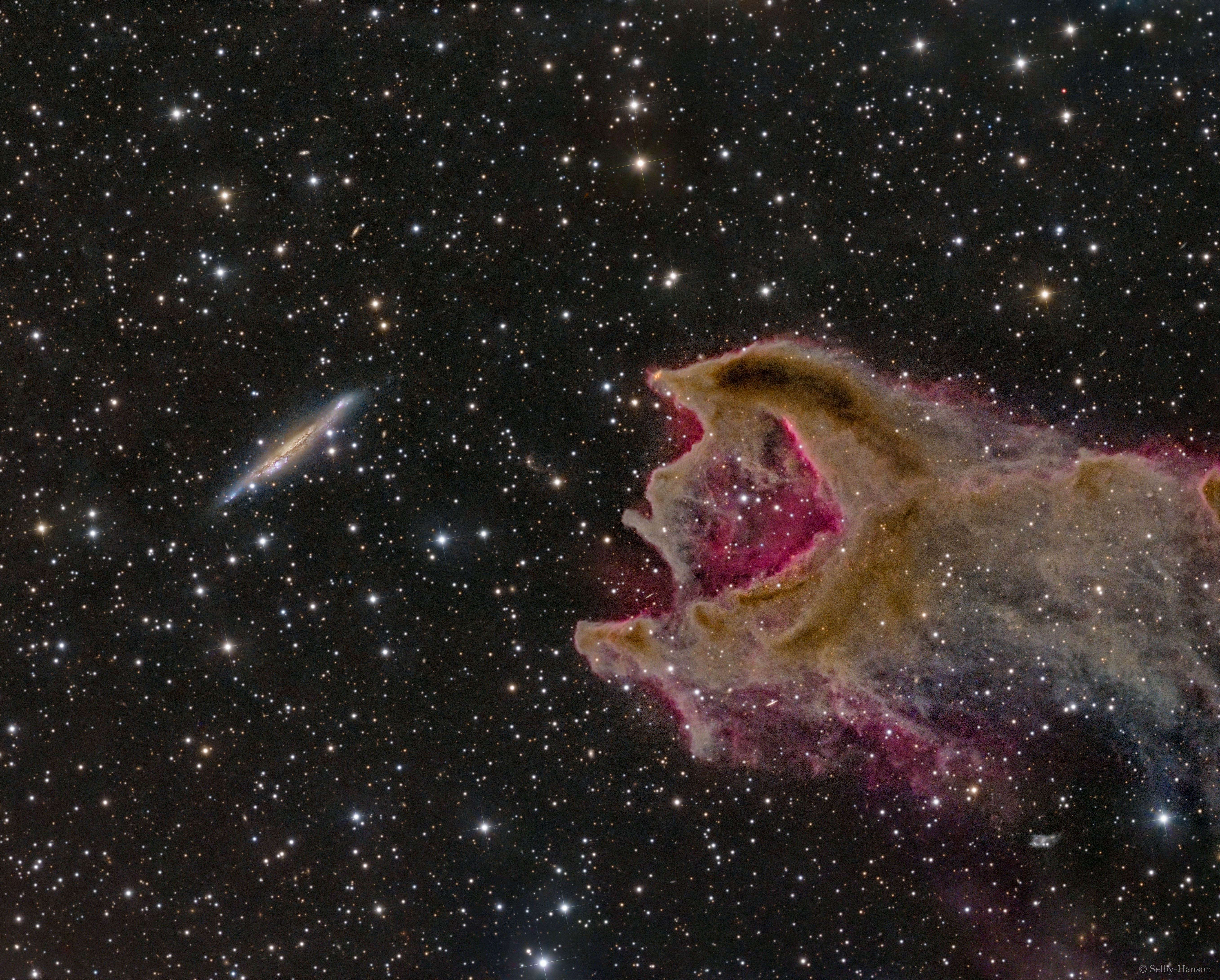 L’image du jour : Le Globule et la Galaxie, CG4 (vidéo) By Jack35 1-8