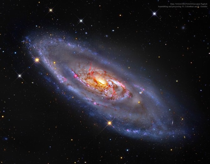 L’image du jour : M106, une galaxie spirale avec un centre étrange (vidéo) By Jack35 1-21